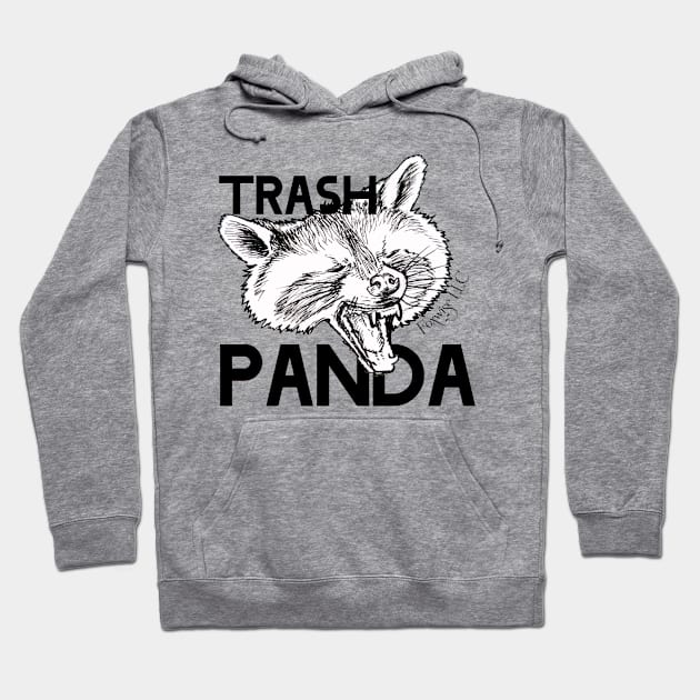 Trash Panda Hoodie by Foxwise